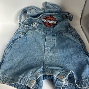 Harley-Davidson baby  Light Blue Overalls size 18m